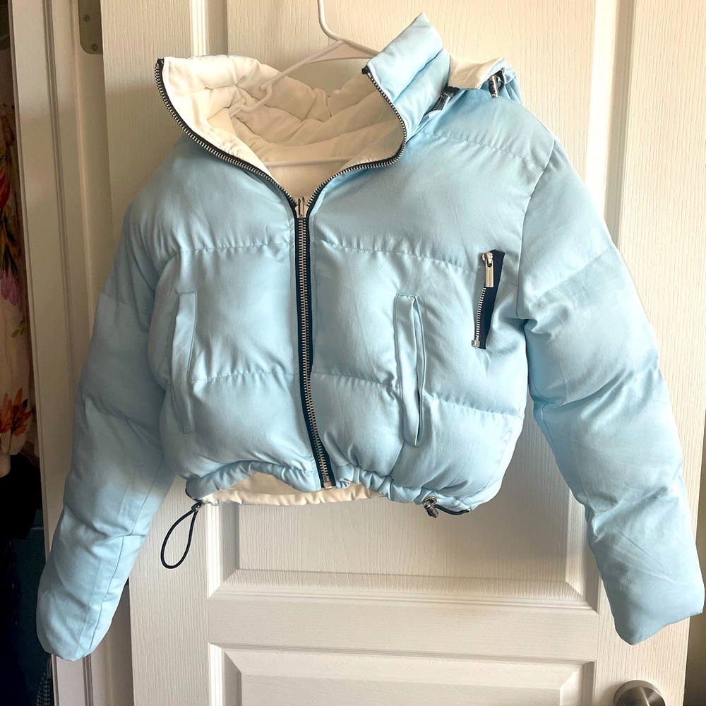 Manier De Voir reversible puffer jacket